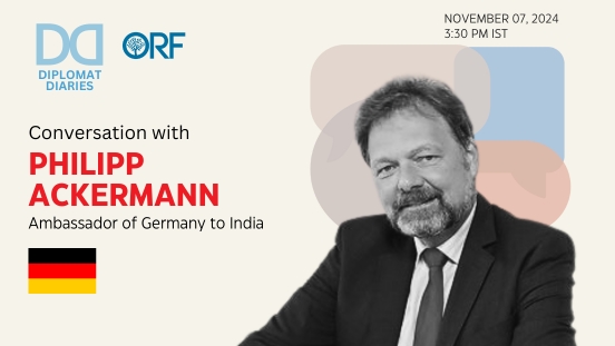 Diplomat Diaries I Conversation with Philipp Ackermann, Ambassador of Germany to India